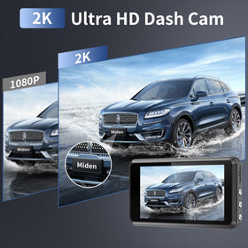 Miden night vision highway recording illustrating enhanced low-light clarity benefit