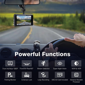 Miden rear waterproof camera demonstrating durable rear coverage
