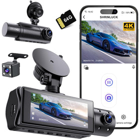 Miden front camera showing clear road capture benefit