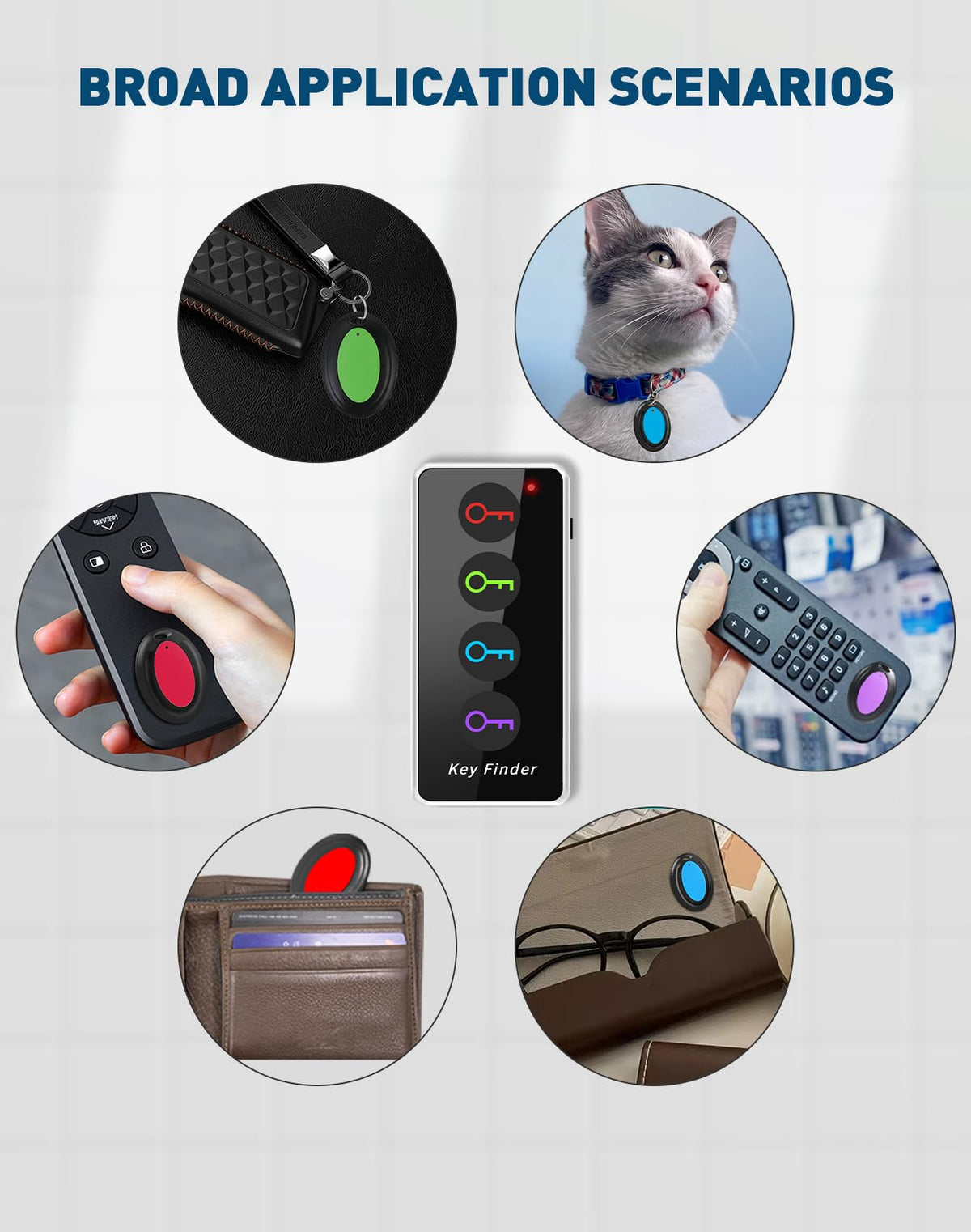 midlocater transmitter in hand showing portable size and reach