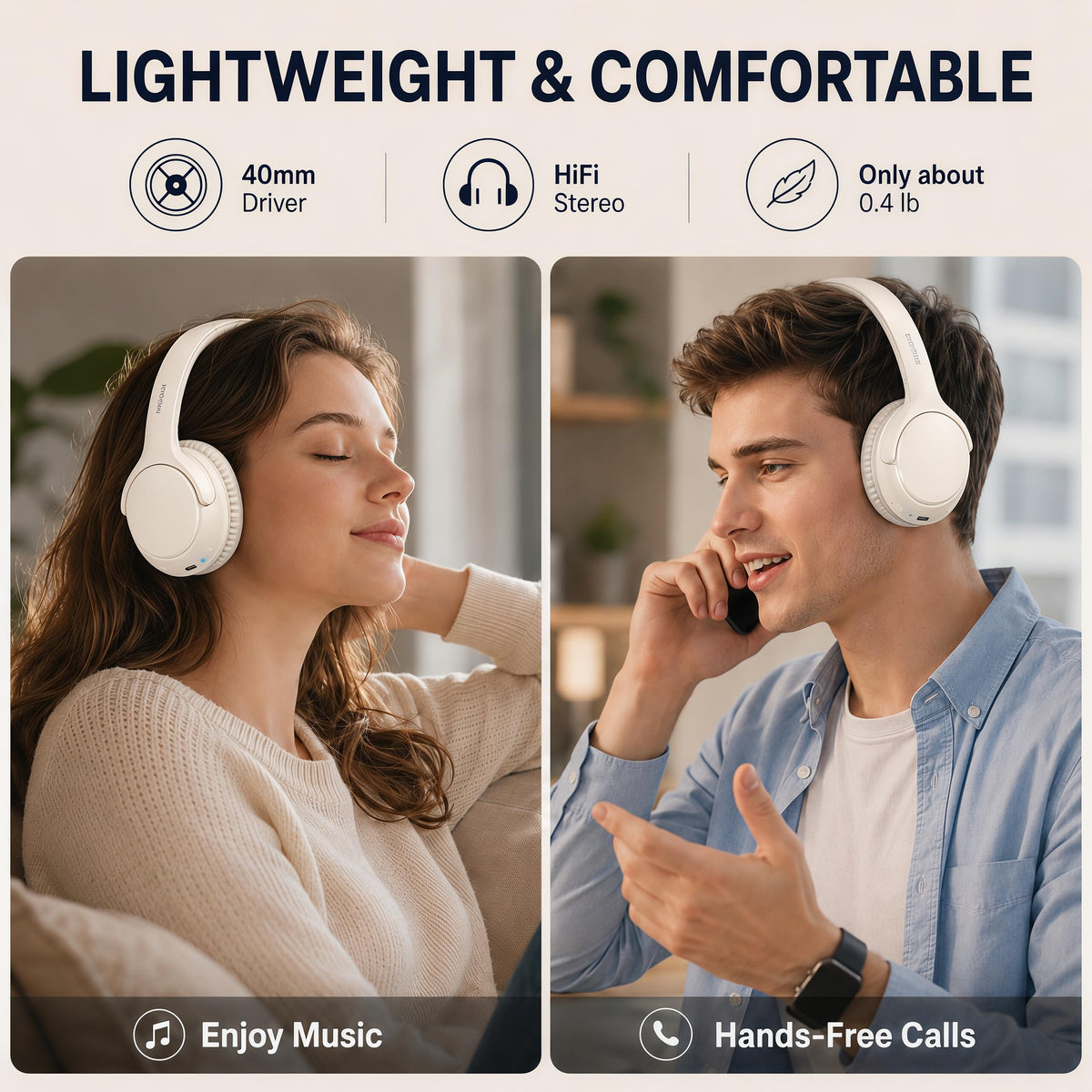 Bluetooth 5.4 provides stable pairing up to 33 feet.