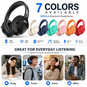 MIDOLA Bluetooth 5.4 ensures stable pairing across devices