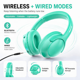 MIDOLA memory-protein ear cushions provide soft, comfortable listening sessions