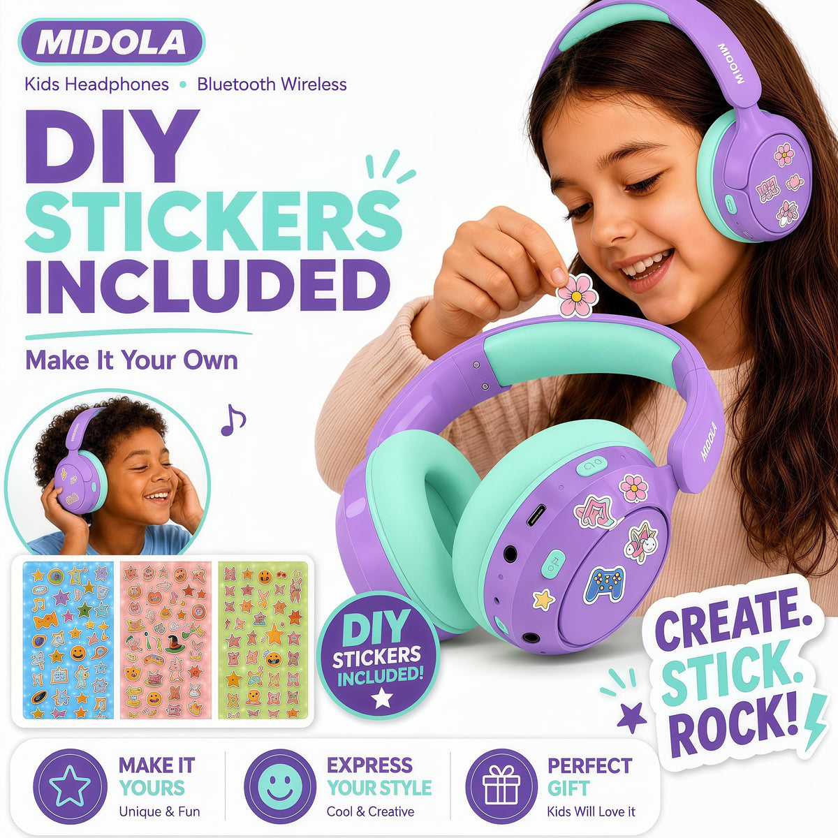 MIDOLA travel-ready foldable design reduces bulk for trips.