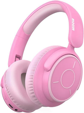 MIDOLA Kids Bluetooth headphones with 68h playtime for learning and play