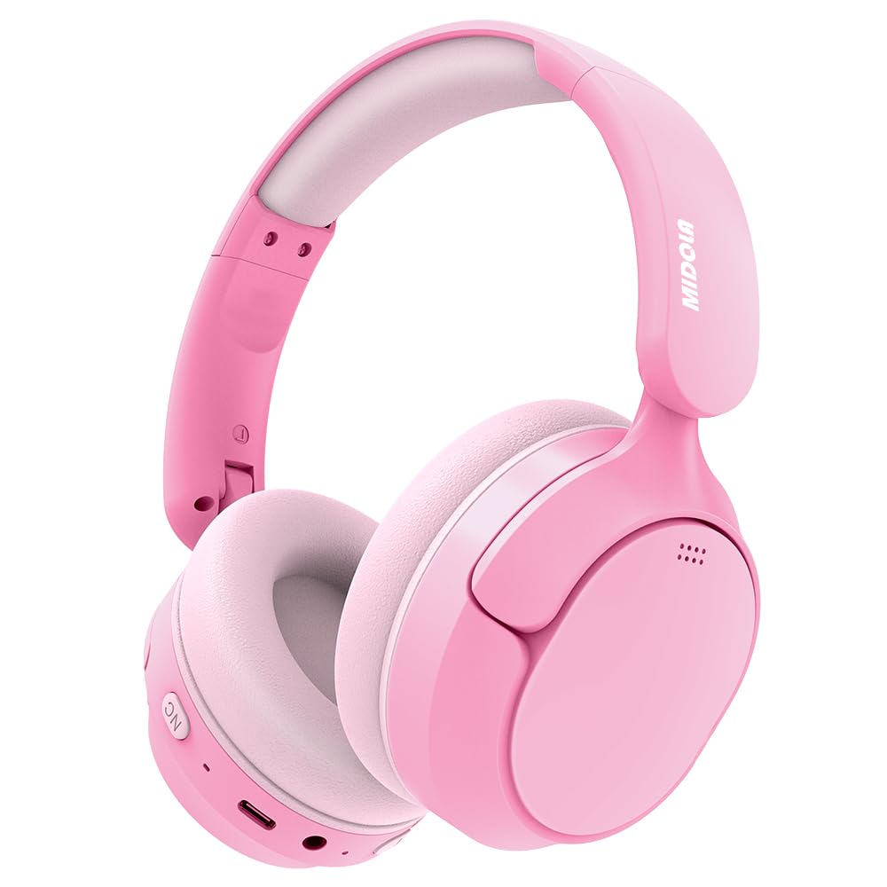 Midola Kids headphones with active noise cancellation for focused learning.