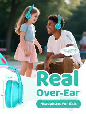 Midola Kids Headphones adjustable headband for growing children and comfortable wear.