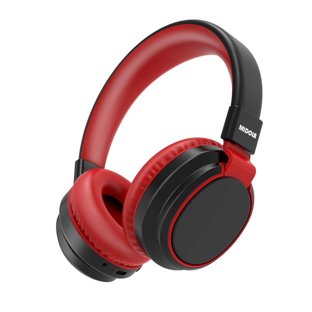 MIDOLA Kids Headphones foldable headband for easy travel and compact storage.