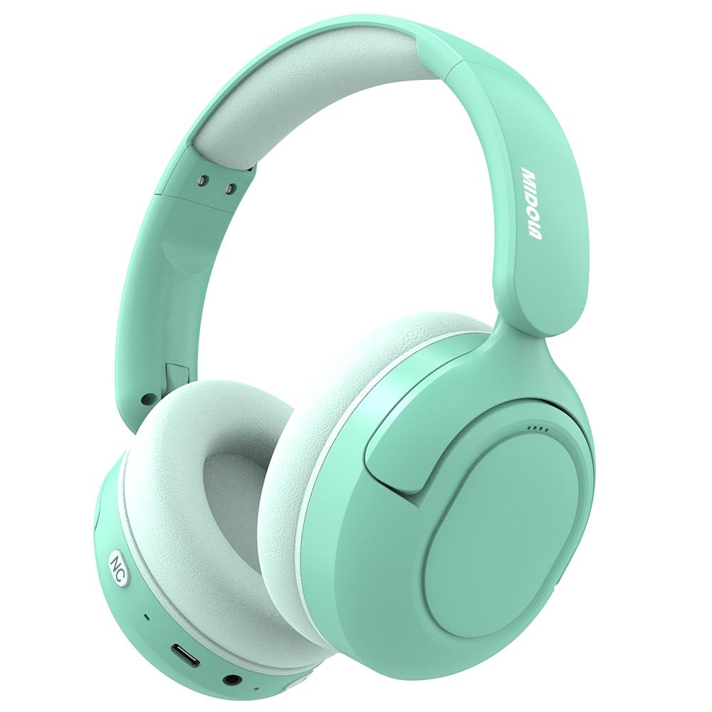 Midola Kids Headphones folded for compact travel storage.