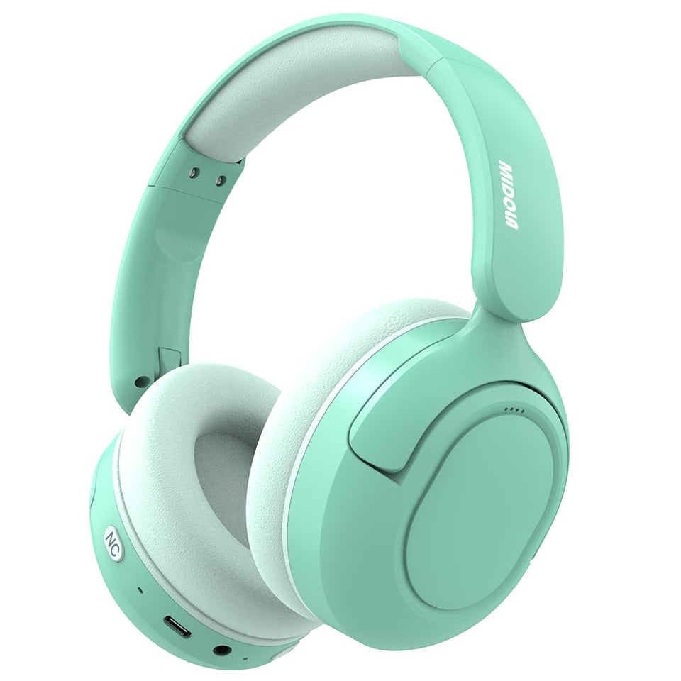 Midola Kids Headphones folded for compact travel storage.