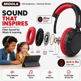 Midola Lightweight design for portable listening on the go
