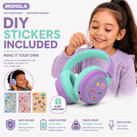 Midola volume limit button helps manage listening levels safely