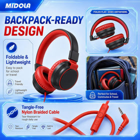MIDOLA soft ear cushions deliver lasting comfort for long study sessions