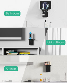 Mifaso black finish blends with modern bathrooms and bedrooms