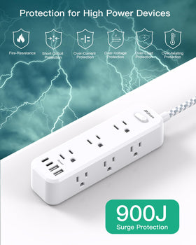 Mifaso 25ft cord stretched across room offering extended reach for remote setups