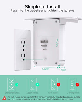 Mifaso easy installation plugs into a standard grounded outlet
