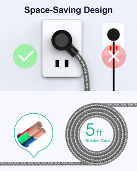 Mifaso mounted under desk to keep cords hidden and workspace neat