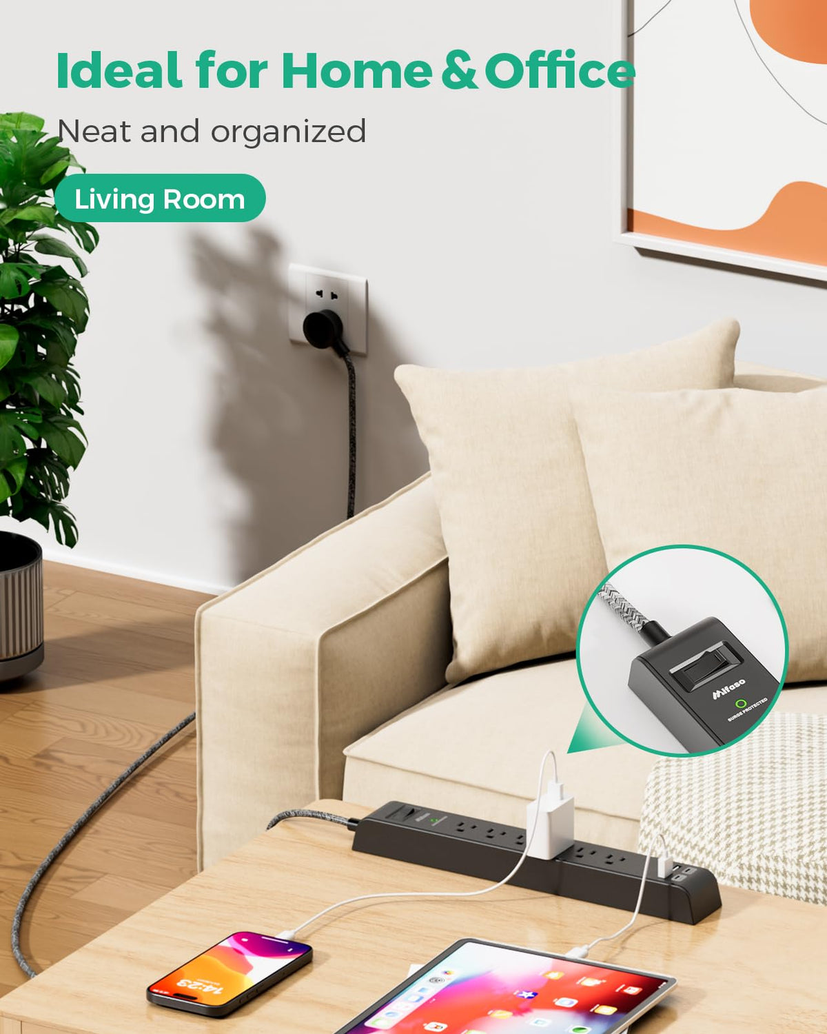 Mifaso retail packaging and warranty card for product reassurance
