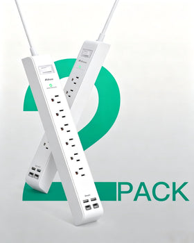 Mifaso label showing 1080J surge protection for safeguarding electronics benefit