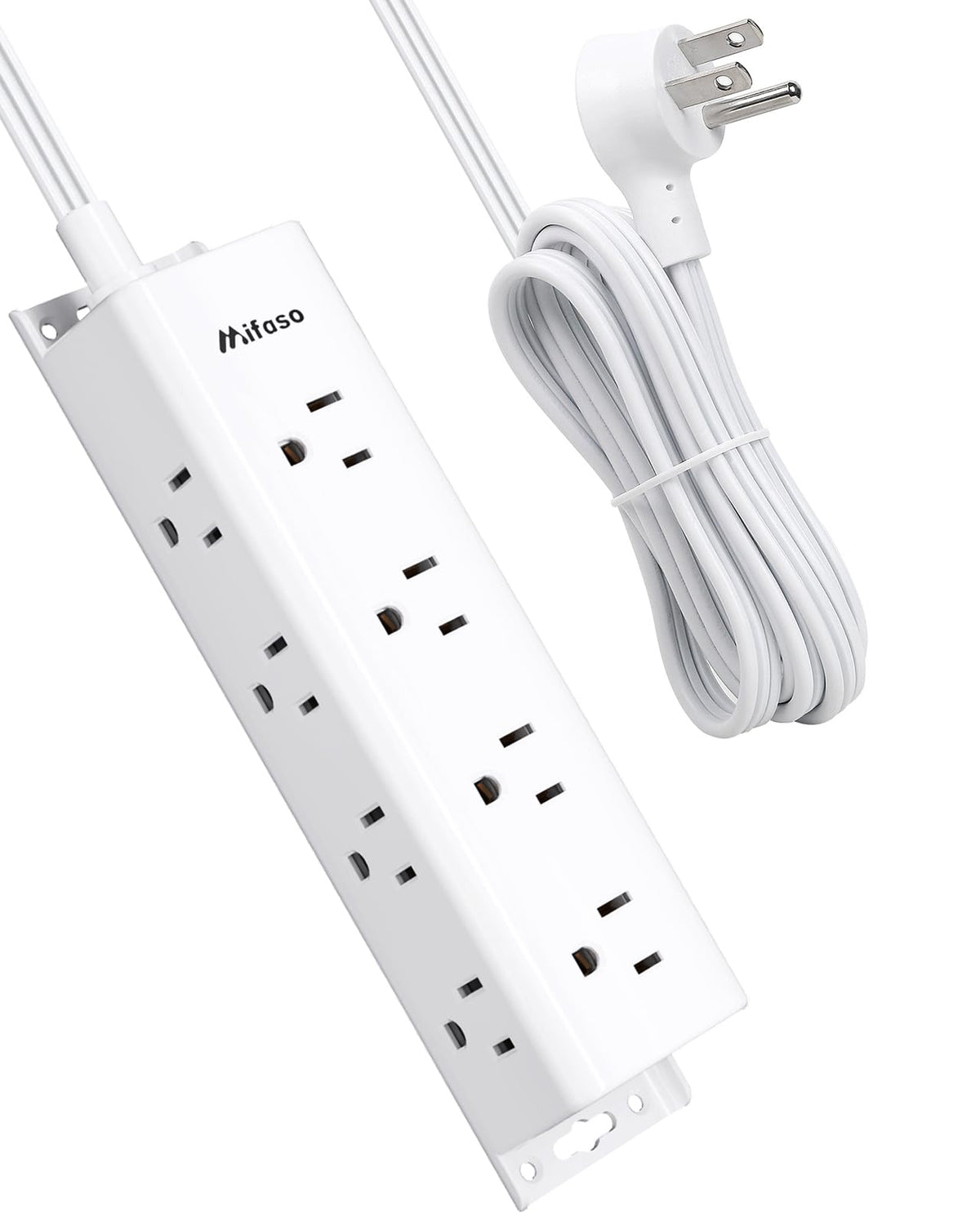 Mifaso surge protector 12-outlet 3-side design for easy access.