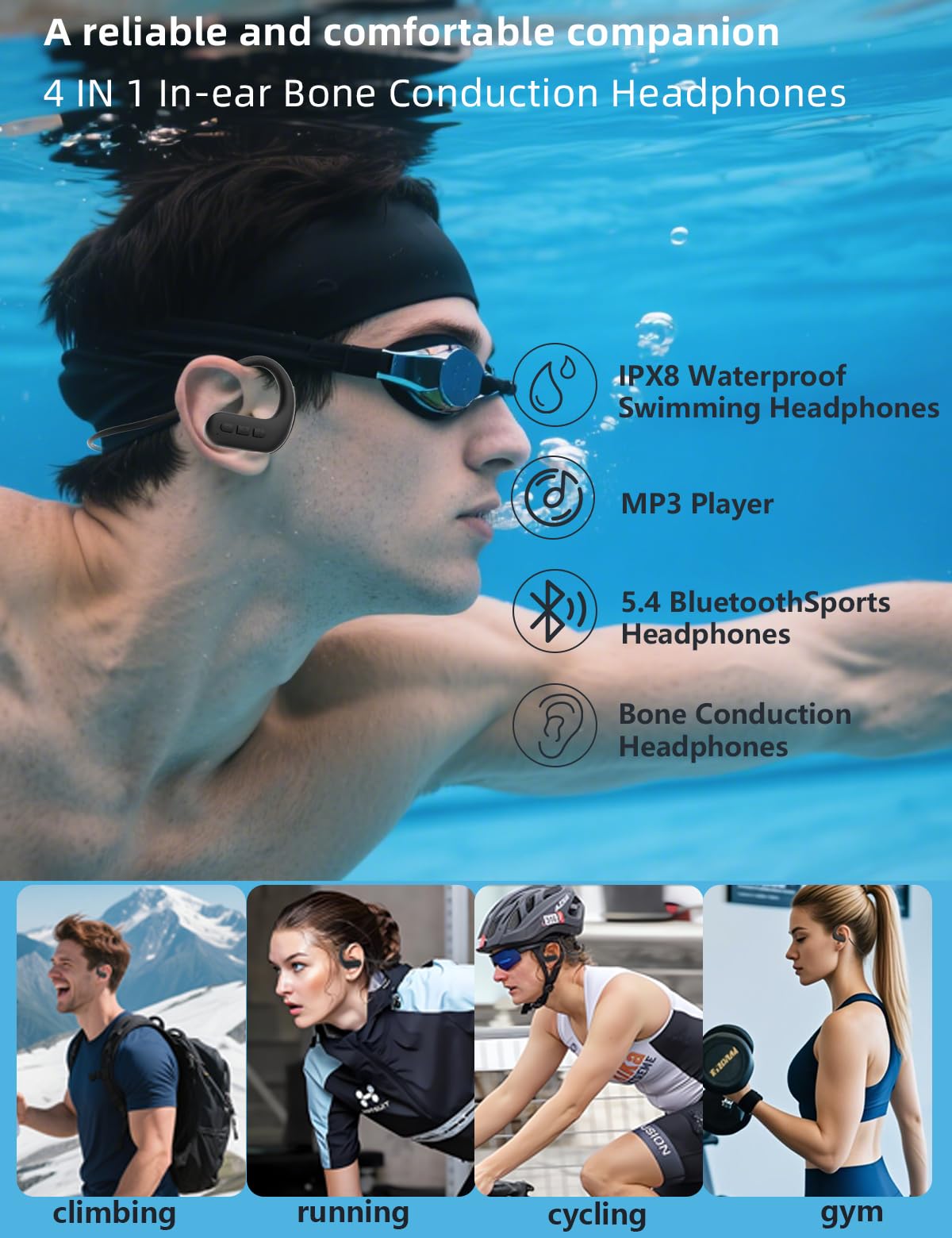 MiFE Fresh Music Bluetooth 5.4 connectivity for fast pairing and stable wireless use.