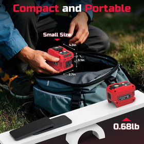 Mightrench powers Milwaukee batteries for outdoor work and travel