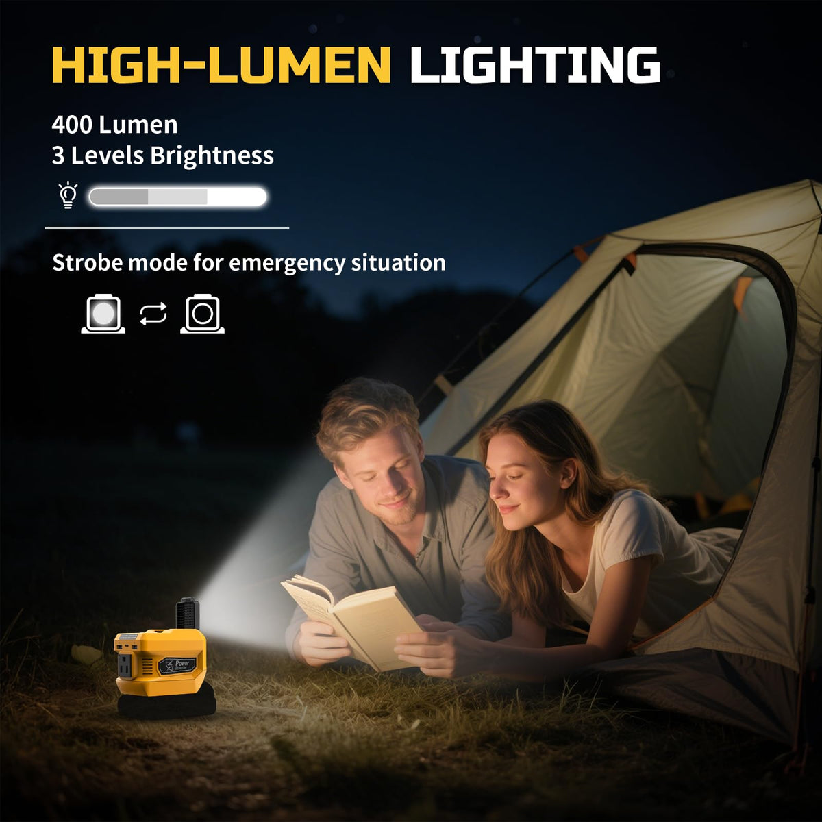 Mightrench 110-120V AC outlet for small tools away from outlets