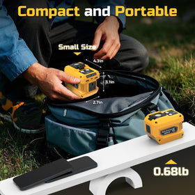 Mightrench ultra-portable compact design fits backpacks and tool bags
