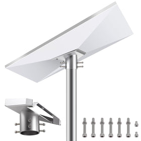 Migkin heavy-duty Gen3 pipe adapter; adjustable roof Starlink mounting.