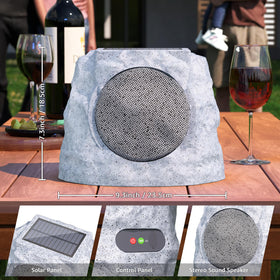 MIKK Outdoor Rock Speaker poolside waterproof for patio parties