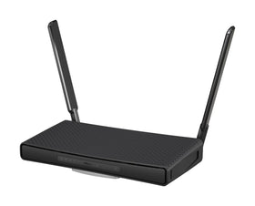 MikroTik C53UiG+5HPaxD2HPaxD front view shows dual-band Wi-Fi capability