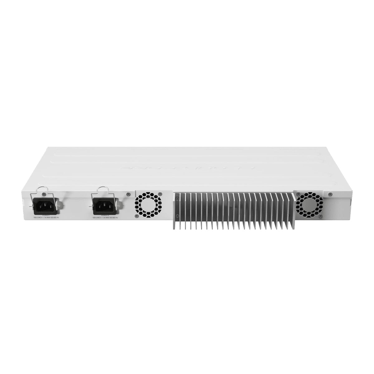 MikroTik CCR2004-1G-12S+2XS SFP28 ports image highlights two 25G links for future-proofing.