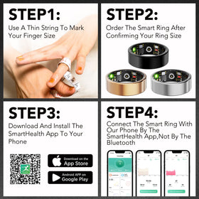 Milavan charging cradle with ring illustrating easy power-up and long battery