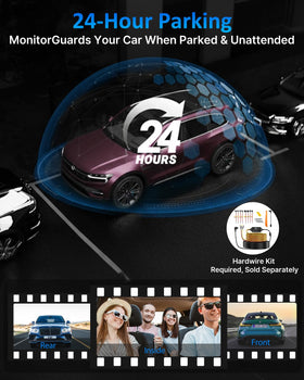 Milerong 64GB memory card and mounting accessories showing out‑of‑the‑box readiness benefit