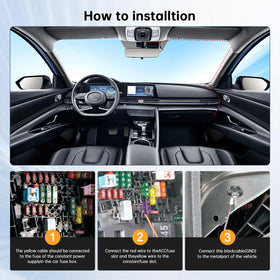 Milerong shielding ring reduces interference for clearer car audio and camera signal.
