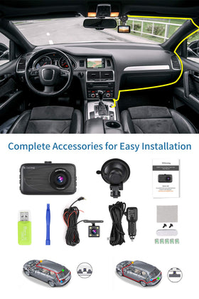 Milerong dashcam parking monitor helps capture incidents.