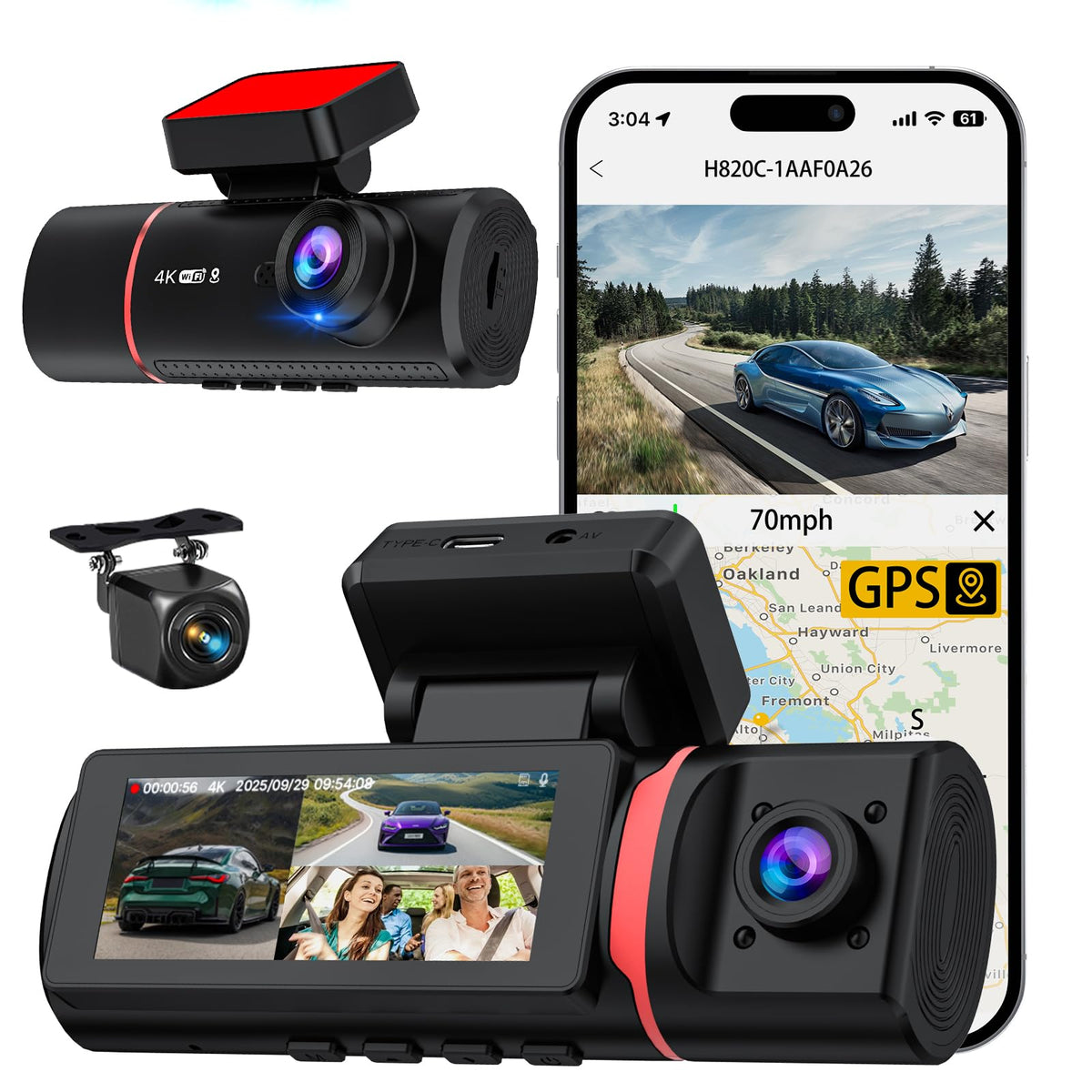 Milerong front packaging showing device and box, highlights included accessories