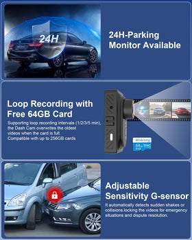 Milerong hardwire setup illustrating 24‑hour parking monitoring protection