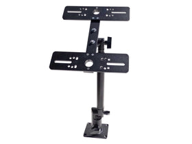 Millennium Marine double face mount riser tilt for optimal viewing at sea