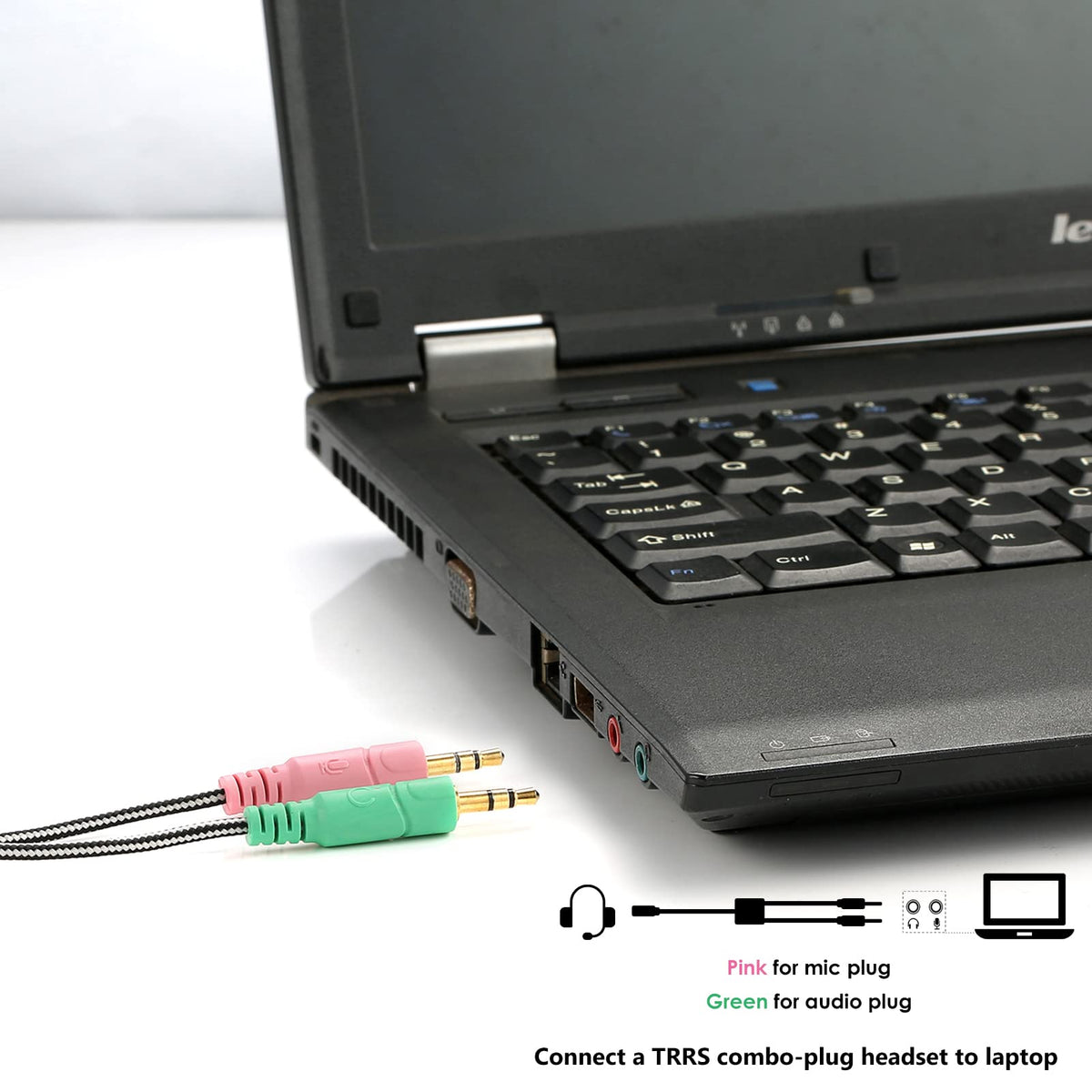 MillSO gold-plated contacts ensure durable signal for headset splits