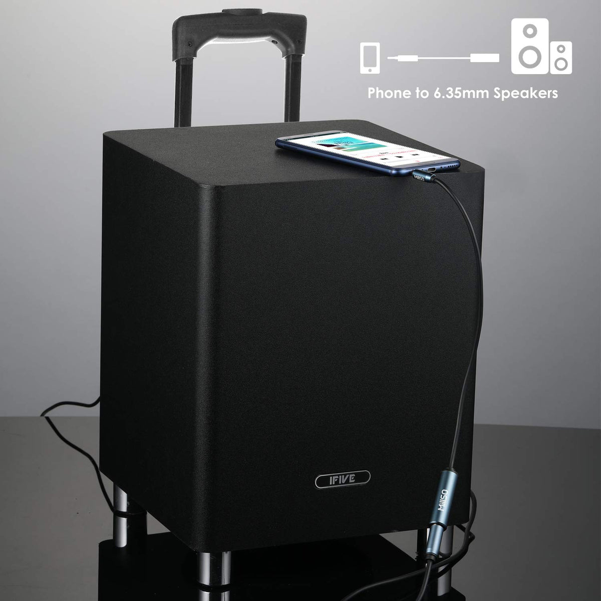 MillSO portable plug and play adapter ready for on-the-go use