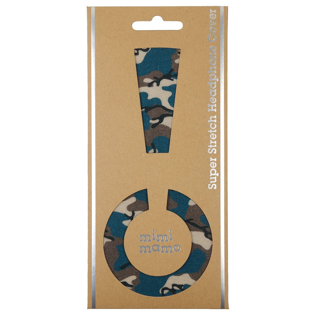 Mimimamo Super Stretch Headphone Cover L Army – breathable fit and easy cleanup