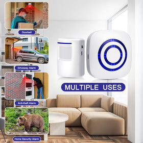 Mimorou system notifying homeowner at front door in daily life, improves visitor awareness