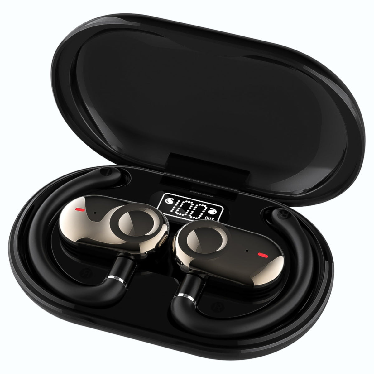 Convenient charging case for on-the-go power.