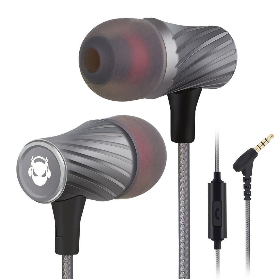 MINDBEAST front packaging showing earbuds and case for easy identification