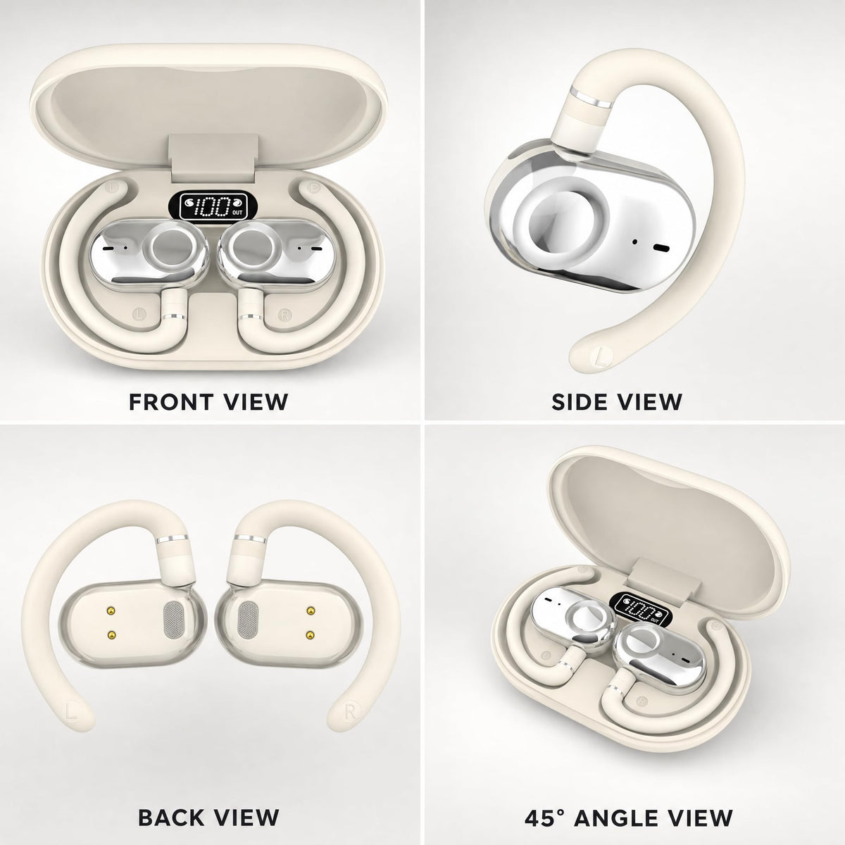 MINDBEAST open-ear ambient awareness enables safe listening during activities.