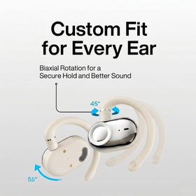 MINDBEAST open-ear bass 16mm speaker delivers immersive sound while staying aware of surroundings.