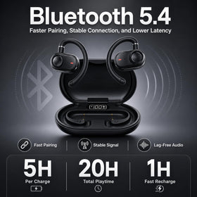 Stable Bluetooth connection for calls and workouts.