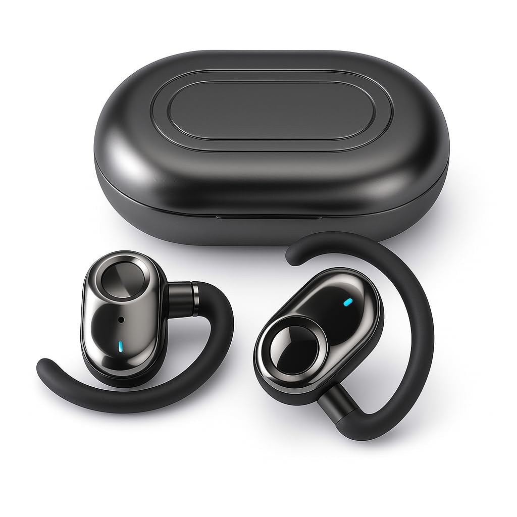 MINDBEAST earbuds designed for gym use and active training with sweat resistance.