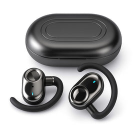 MINDBEAST earbuds designed for gym use and active training with sweat resistance.